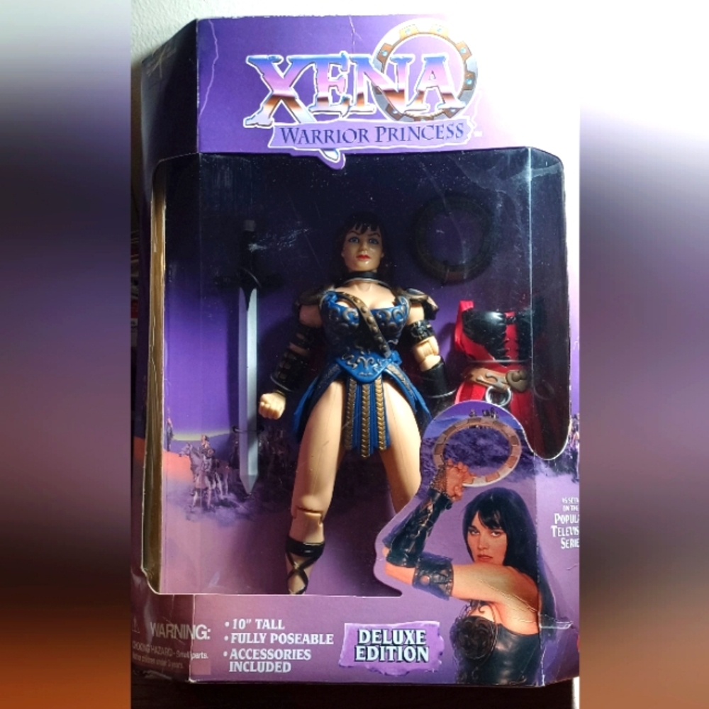 XENA VINTAGE Warrior Princess 10" Deluxe Edition Action figure.